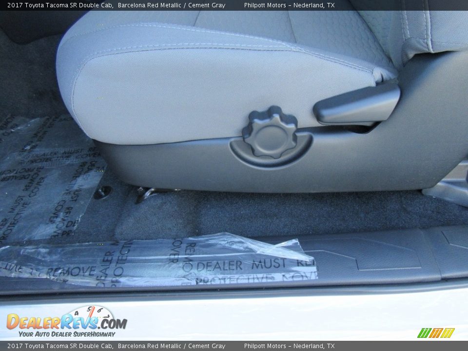 Front Seat of 2017 Toyota Tacoma SR Double Cab Photo #21