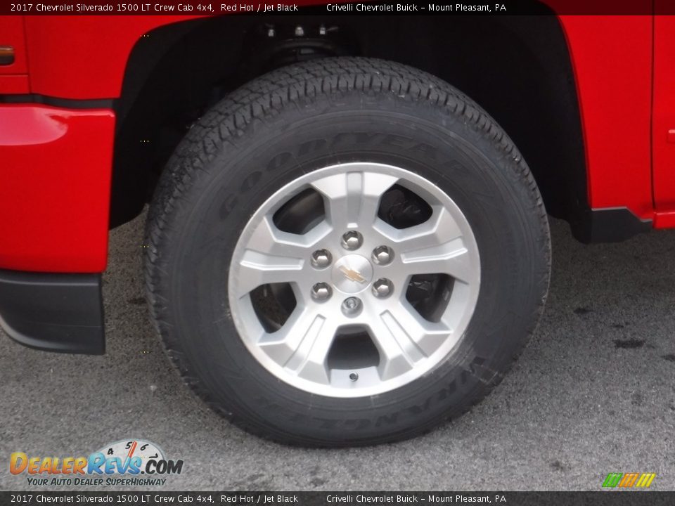 2017 Chevrolet Silverado 1500 LT Crew Cab 4x4 Wheel Photo #3