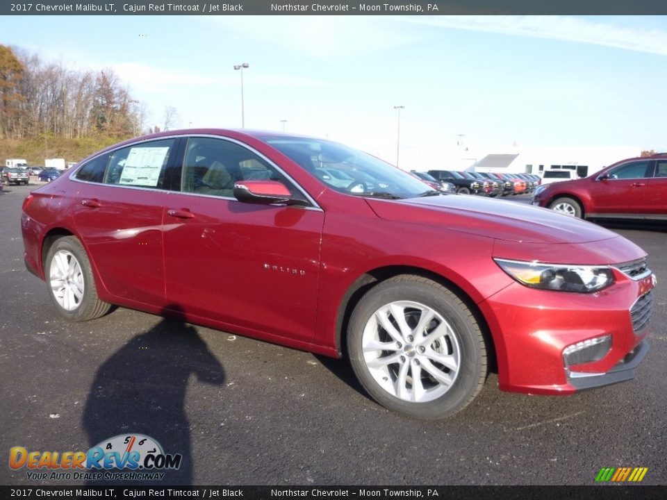 2017 Chevrolet Malibu LT Cajun Red Tintcoat / Jet Black Photo #3