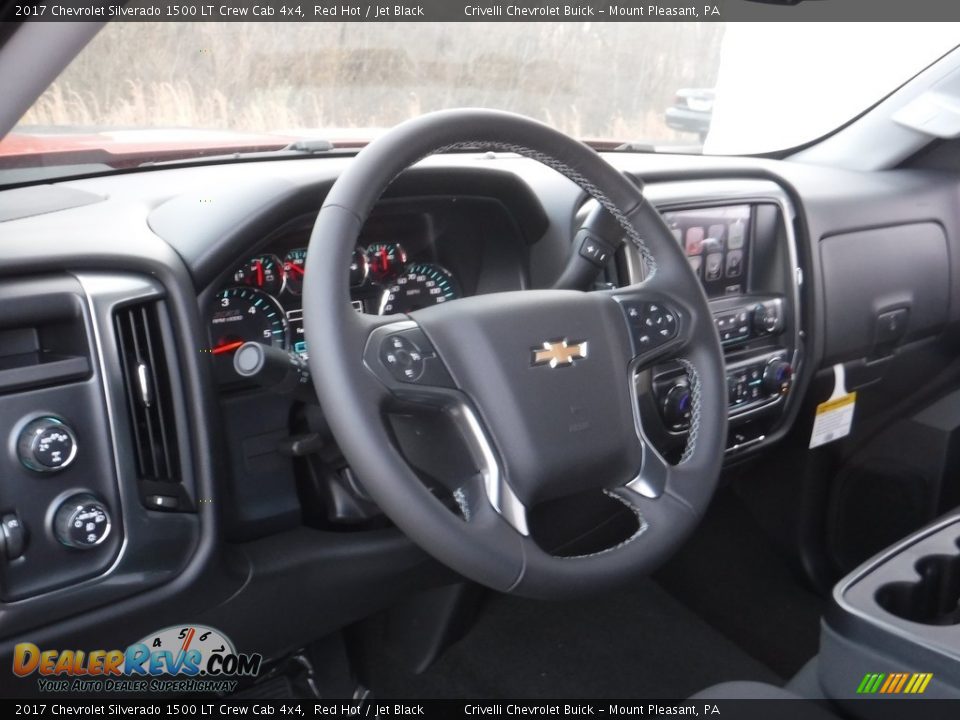 2017 Chevrolet Silverado 1500 LT Crew Cab 4x4 Steering Wheel Photo #9