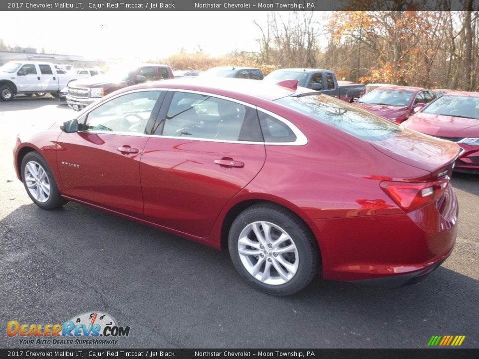 2017 Chevrolet Malibu LT Cajun Red Tintcoat / Jet Black Photo #7