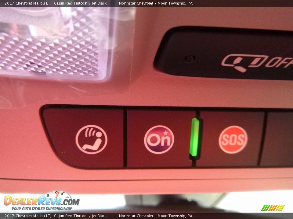 2017 Chevrolet Malibu LT Cajun Red Tintcoat / Jet Black Photo #18