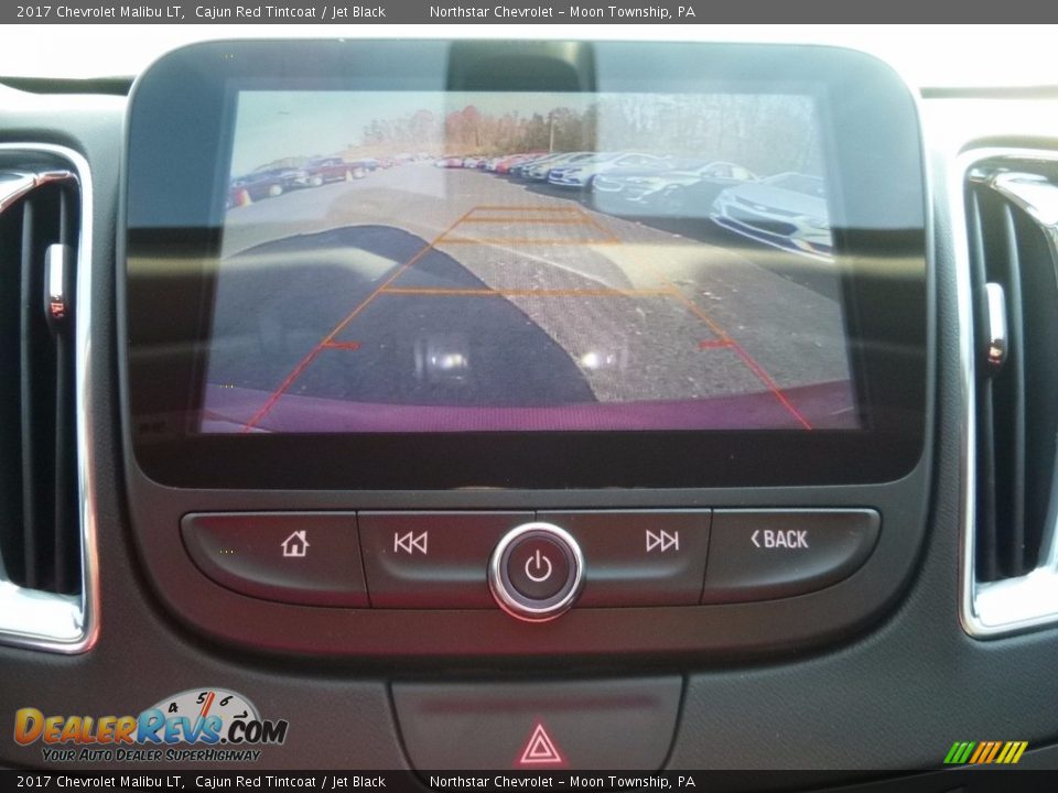 2017 Chevrolet Malibu LT Cajun Red Tintcoat / Jet Black Photo #19