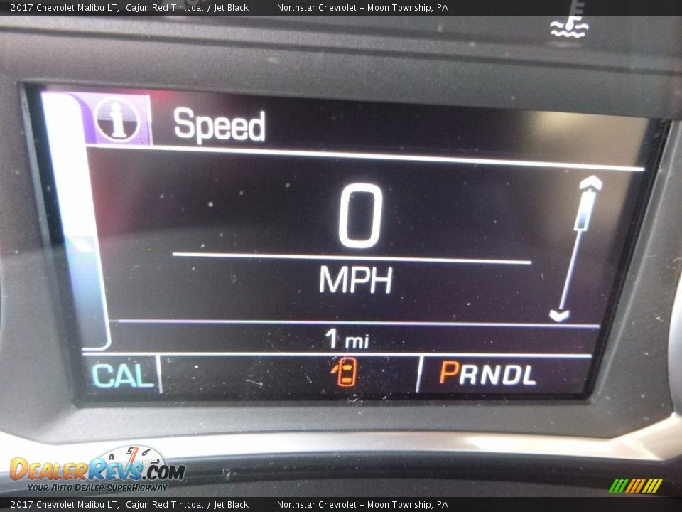 2017 Chevrolet Malibu LT Cajun Red Tintcoat / Jet Black Photo #20