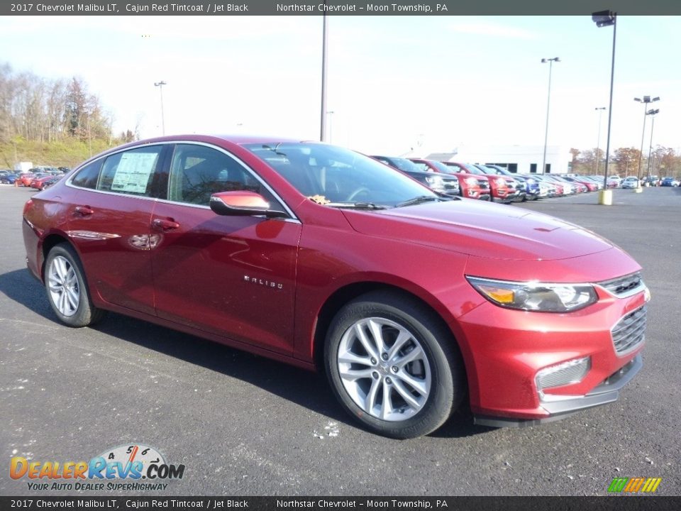 2017 Chevrolet Malibu LT Cajun Red Tintcoat / Jet Black Photo #3
