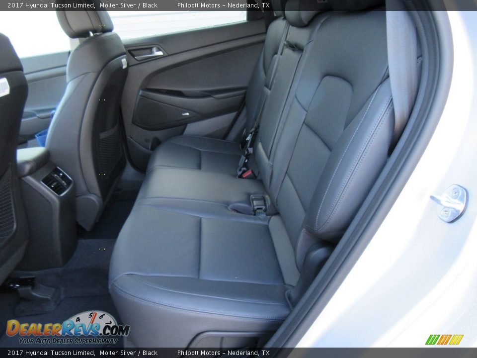 Rear Seat of 2017 Hyundai Tucson Limited Photo #19