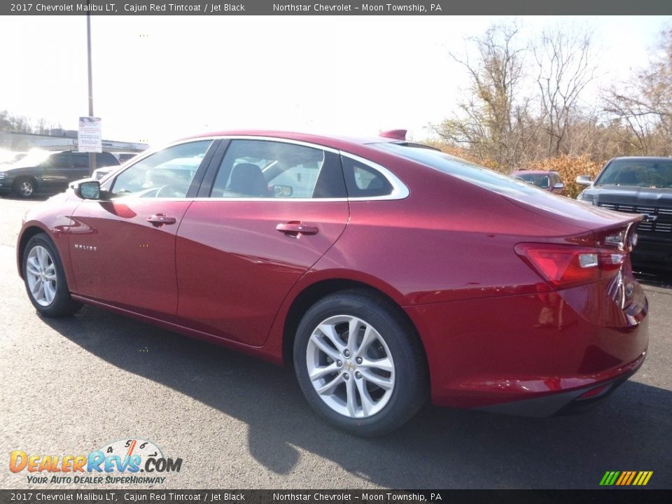 2017 Chevrolet Malibu LT Cajun Red Tintcoat / Jet Black Photo #7
