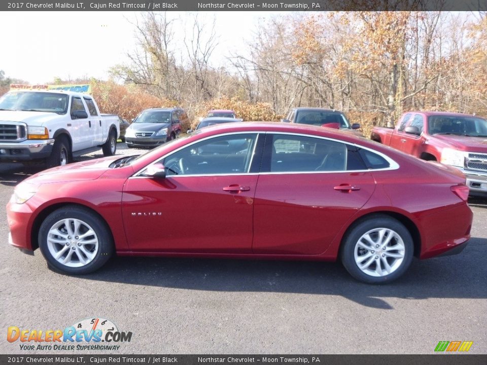 2017 Chevrolet Malibu LT Cajun Red Tintcoat / Jet Black Photo #8