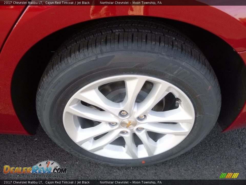 2017 Chevrolet Malibu LT Cajun Red Tintcoat / Jet Black Photo #9