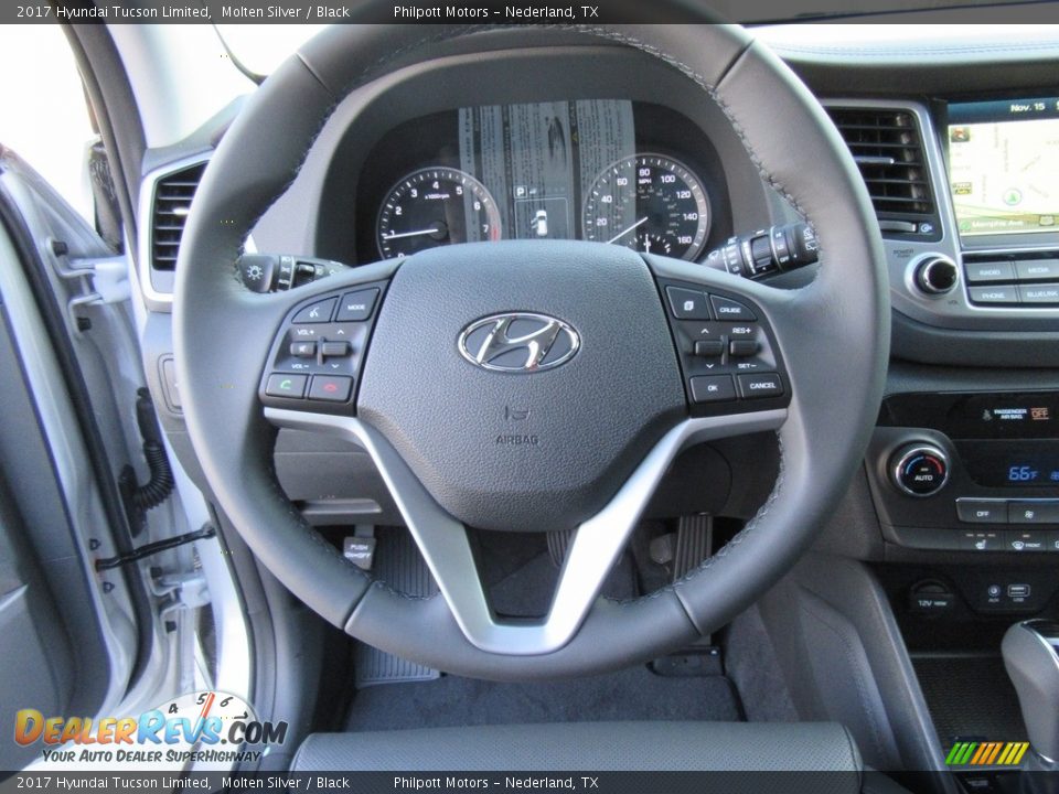 2017 Hyundai Tucson Limited Steering Wheel Photo #30