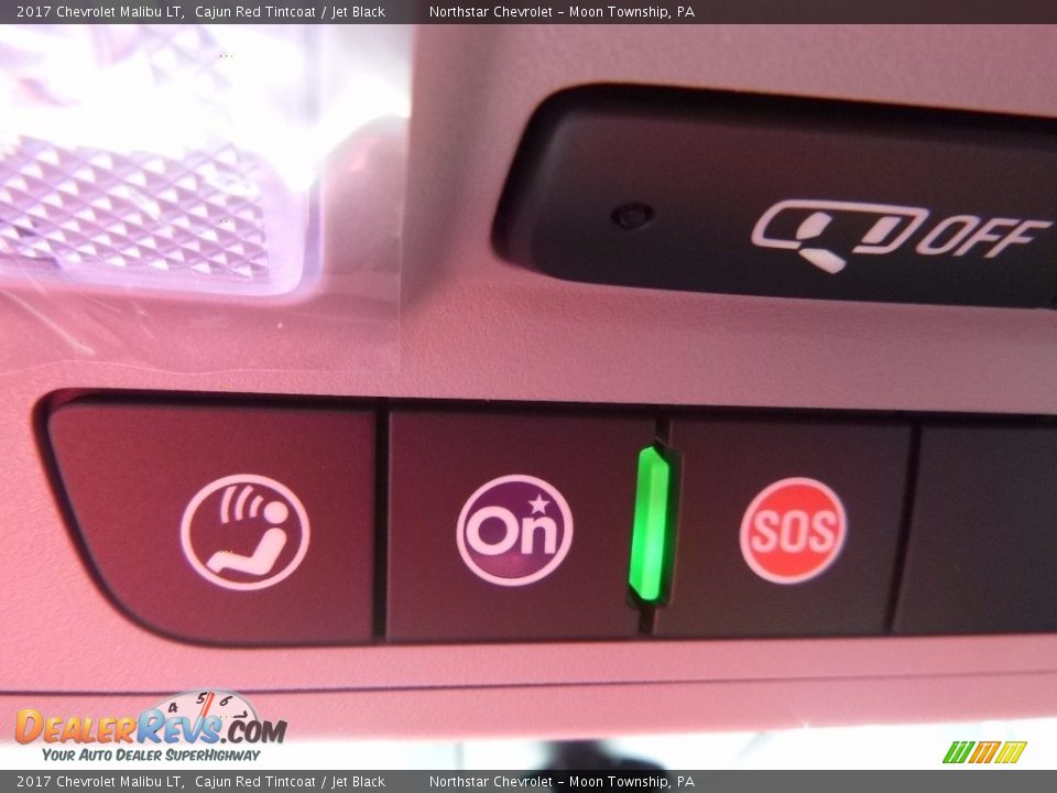 2017 Chevrolet Malibu LT Cajun Red Tintcoat / Jet Black Photo #17