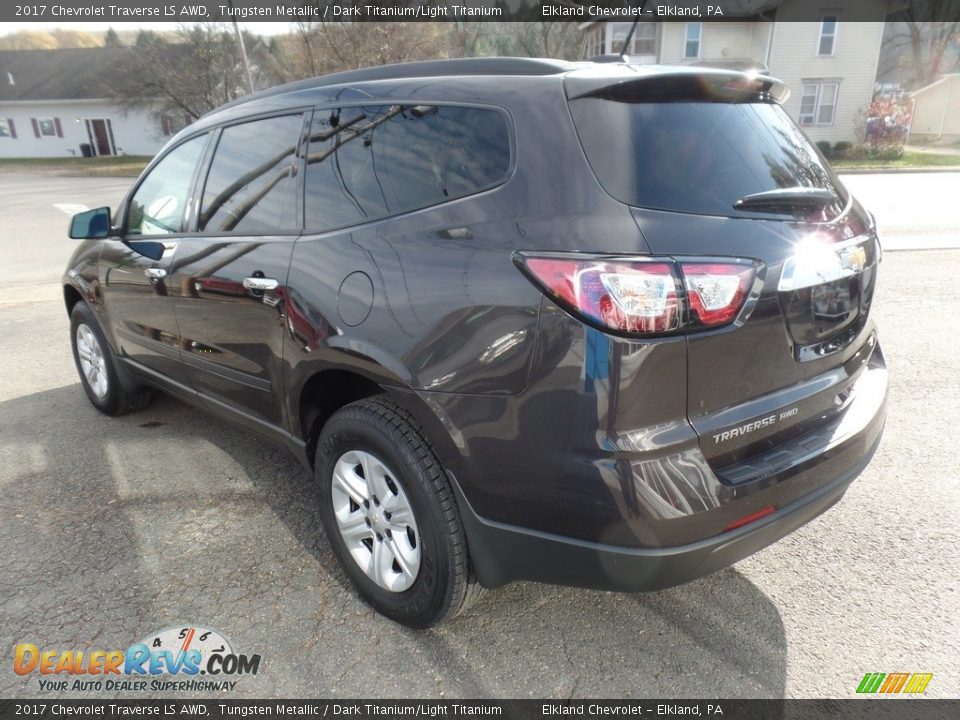 2017 Chevrolet Traverse LS AWD Tungsten Metallic / Dark Titanium/Light Titanium Photo #5