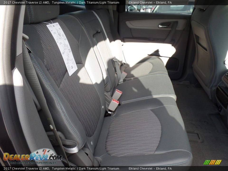 2017 Chevrolet Traverse LS AWD Tungsten Metallic / Dark Titanium/Light Titanium Photo #15
