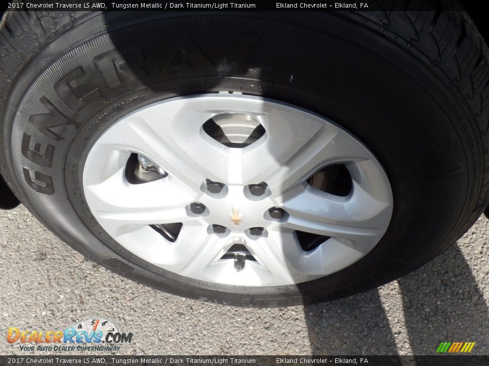 2017 Chevrolet Traverse LS AWD Tungsten Metallic / Dark Titanium/Light Titanium Photo #19