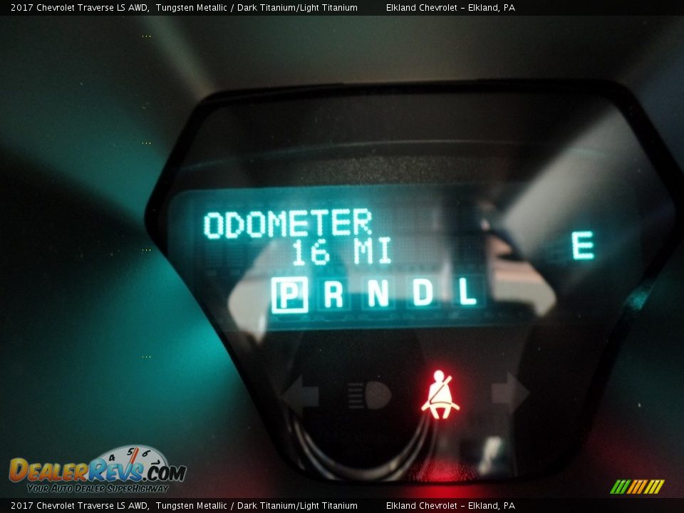 2017 Chevrolet Traverse LS AWD Tungsten Metallic / Dark Titanium/Light Titanium Photo #22
