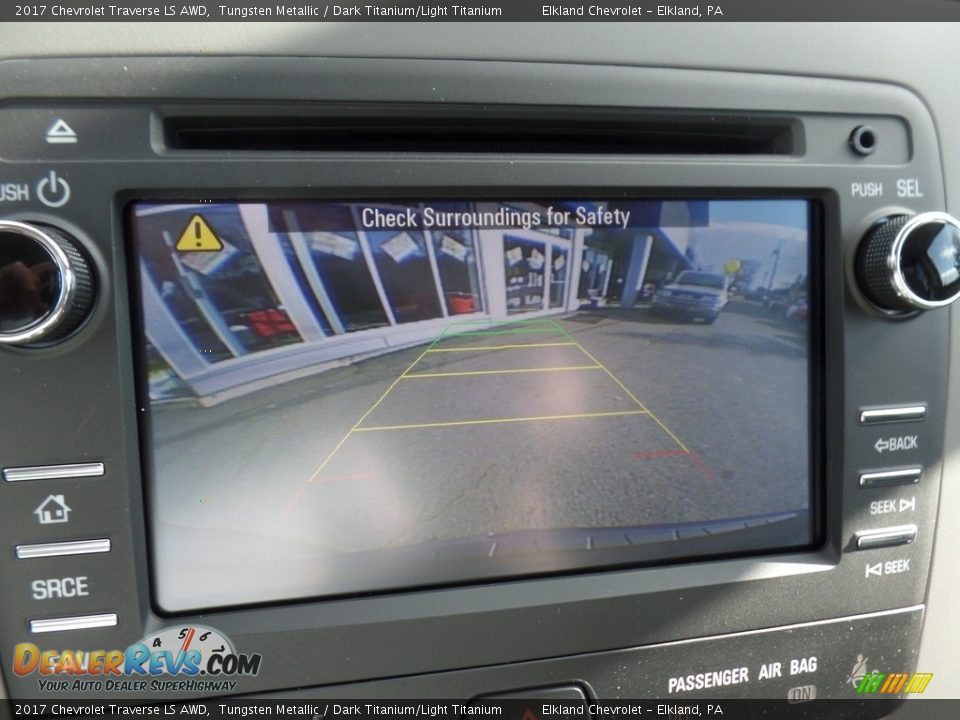 2017 Chevrolet Traverse LS AWD Tungsten Metallic / Dark Titanium/Light Titanium Photo #25