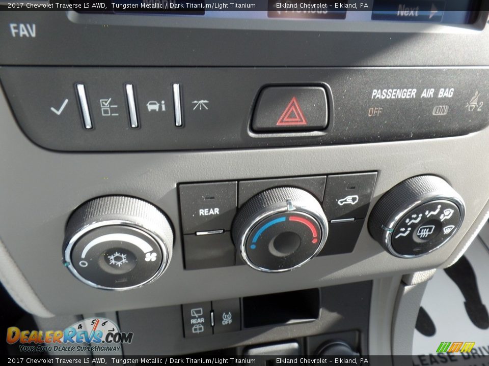 2017 Chevrolet Traverse LS AWD Tungsten Metallic / Dark Titanium/Light Titanium Photo #27