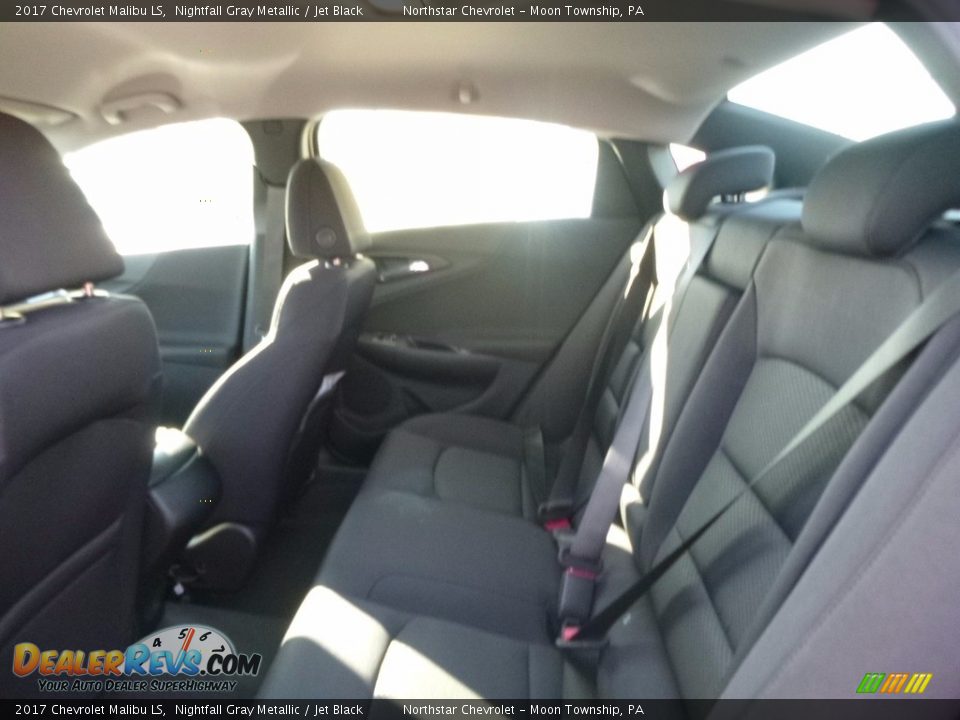 2017 Chevrolet Malibu LS Nightfall Gray Metallic / Jet Black Photo #12