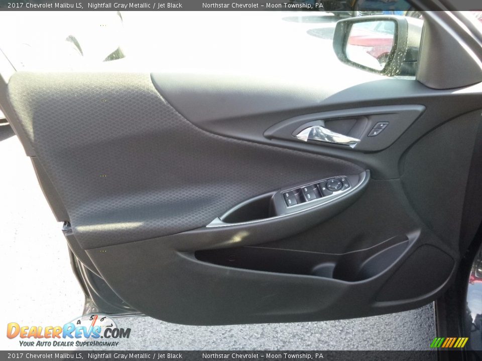 2017 Chevrolet Malibu LS Nightfall Gray Metallic / Jet Black Photo #14