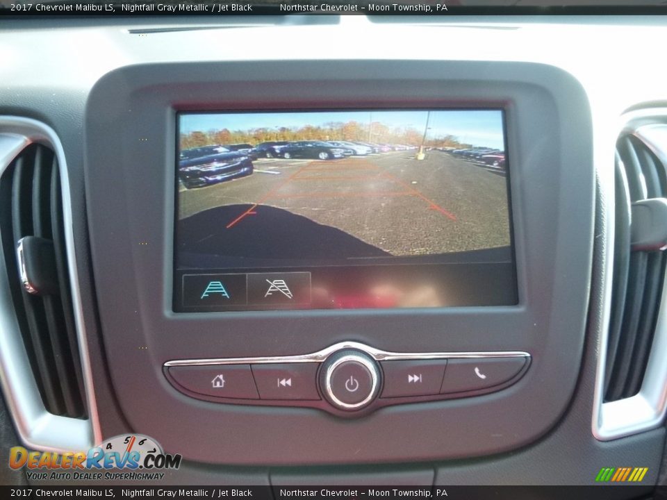 2017 Chevrolet Malibu LS Nightfall Gray Metallic / Jet Black Photo #17
