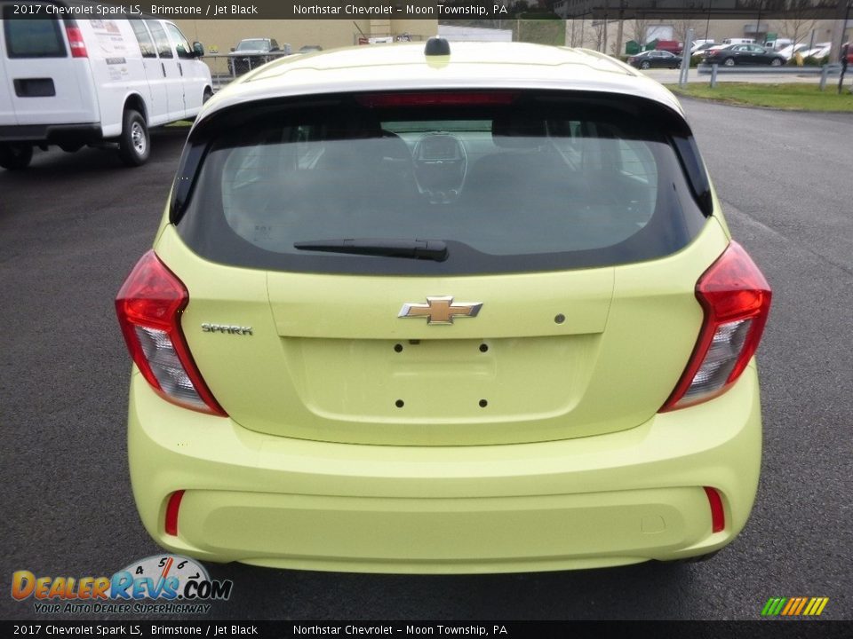 2017 Chevrolet Spark LS Brimstone / Jet Black Photo #7