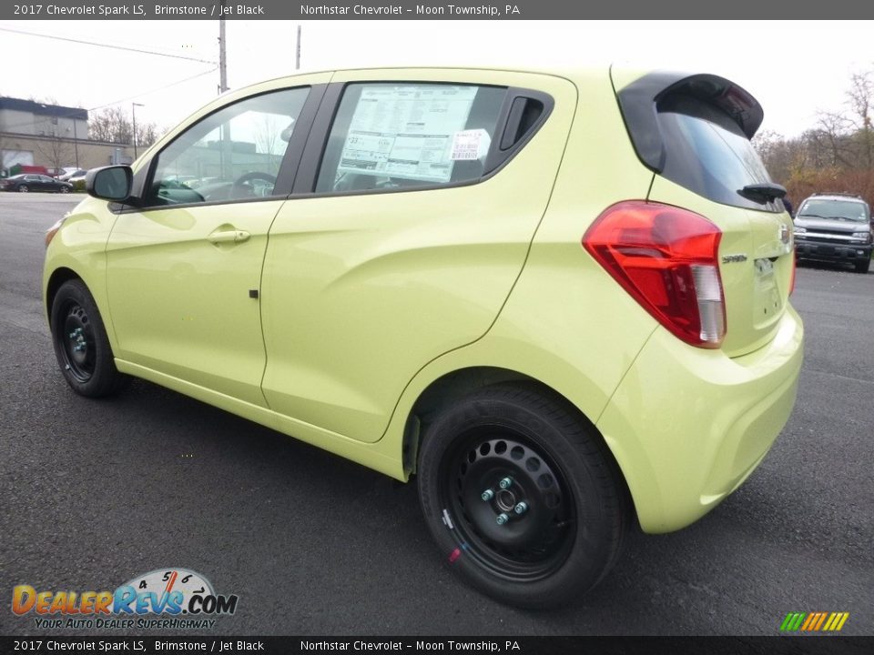 2017 Chevrolet Spark LS Brimstone / Jet Black Photo #9