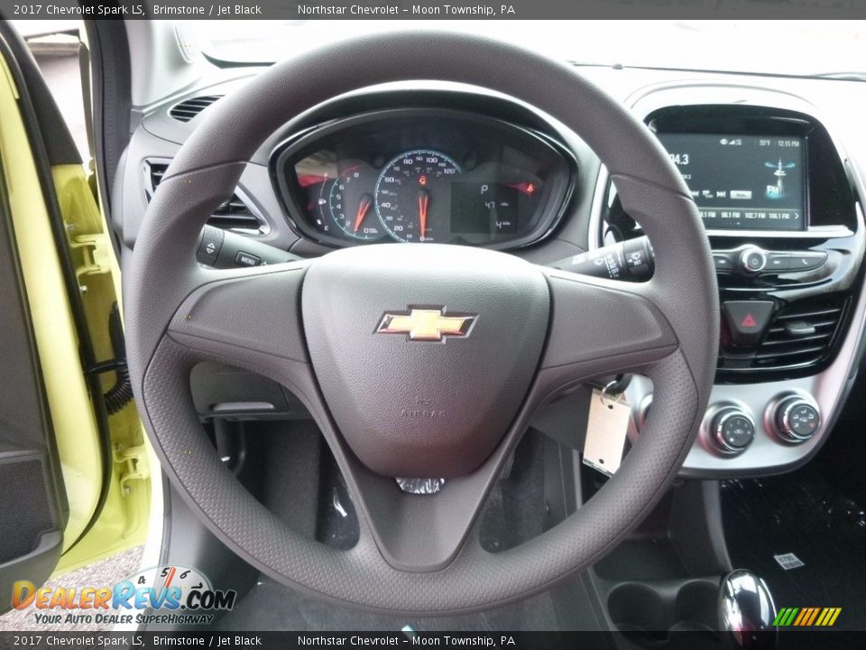 2017 Chevrolet Spark LS Brimstone / Jet Black Photo #17