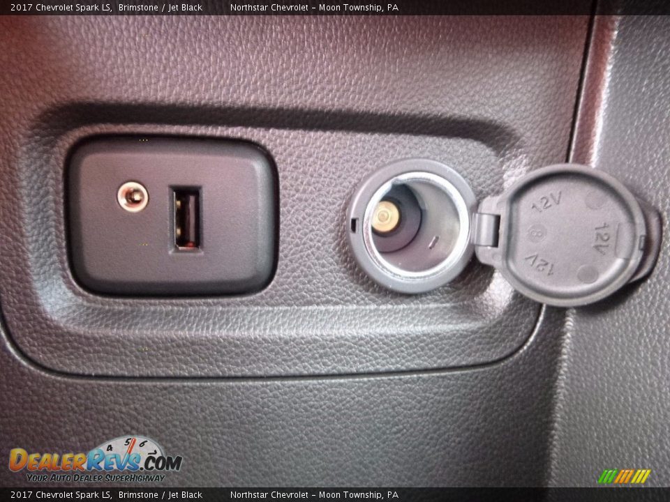 2017 Chevrolet Spark LS Brimstone / Jet Black Photo #19