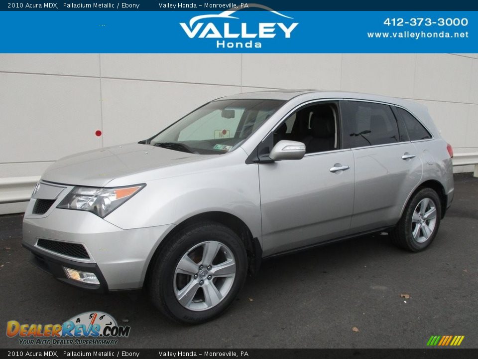 2010 Acura MDX Palladium Metallic / Ebony Photo #1