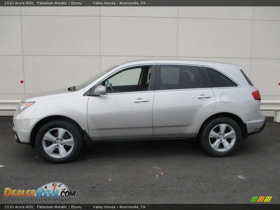 2010 Acura MDX Palladium Metallic / Ebony Photo #2