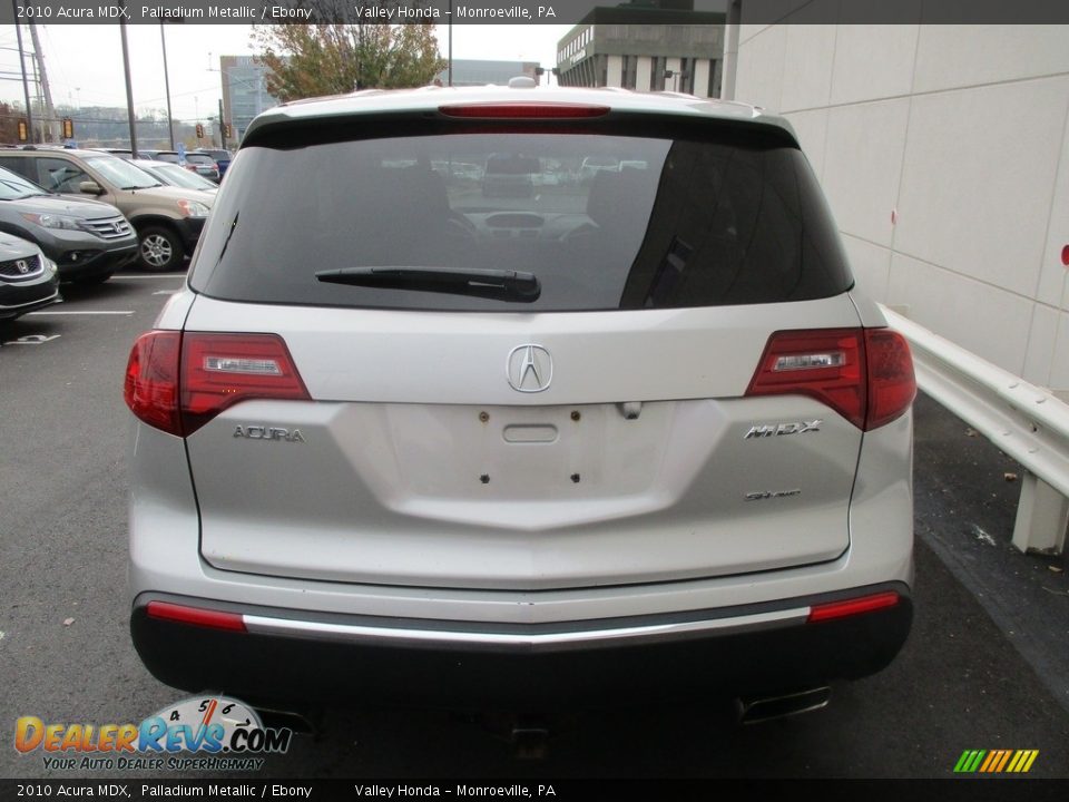 2010 Acura MDX Palladium Metallic / Ebony Photo #5