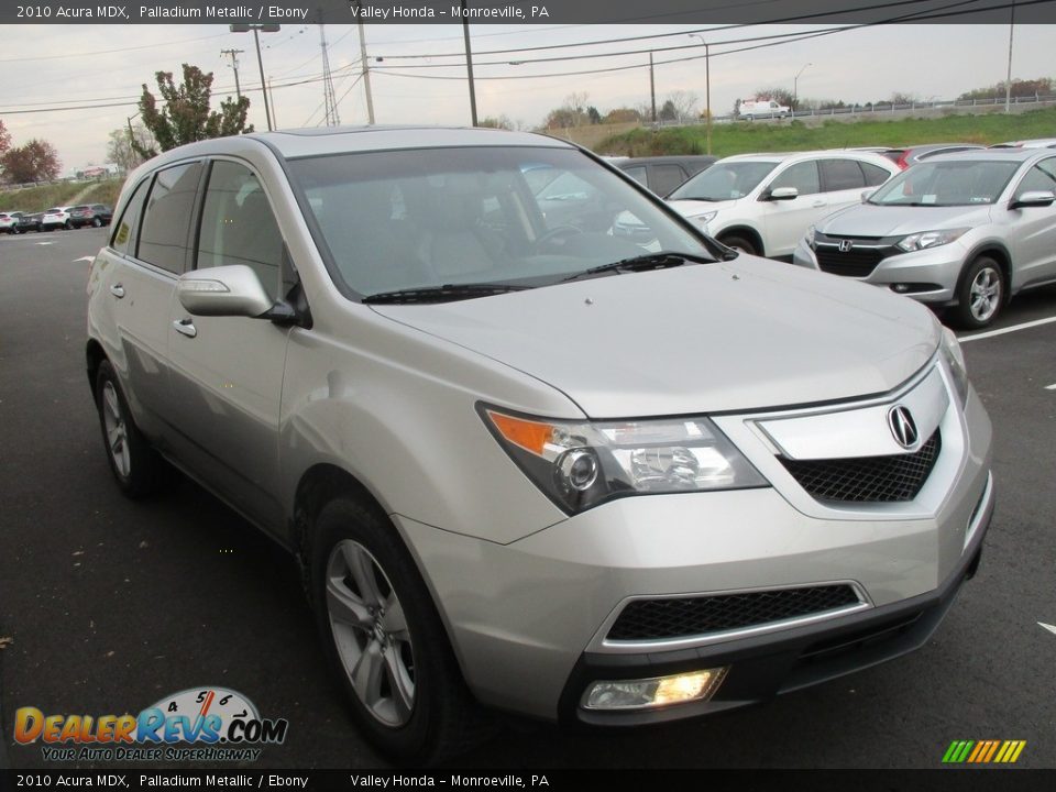 2010 Acura MDX Palladium Metallic / Ebony Photo #8