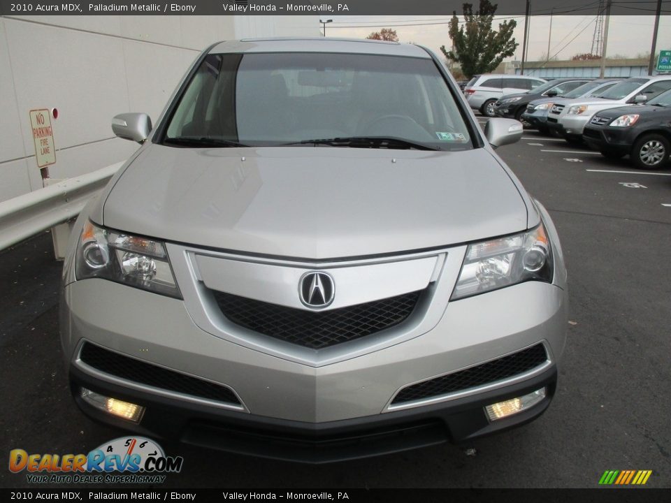 2010 Acura MDX Palladium Metallic / Ebony Photo #9