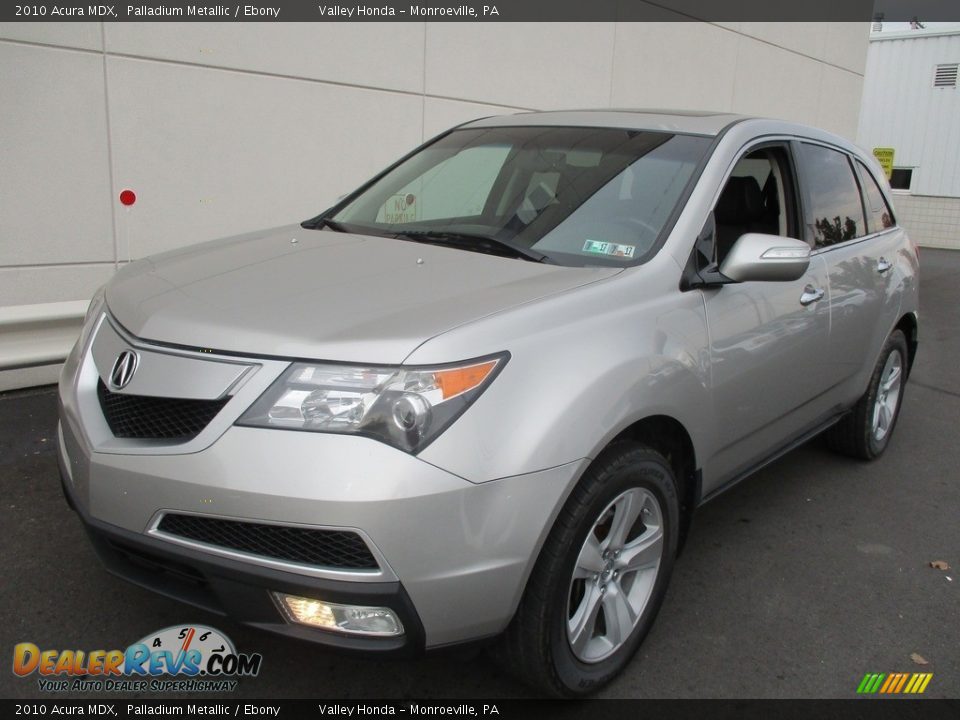 2010 Acura MDX Palladium Metallic / Ebony Photo #10
