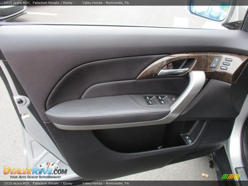 2010 Acura MDX Palladium Metallic / Ebony Photo #11