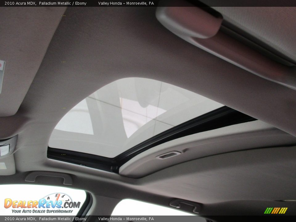 2010 Acura MDX Palladium Metallic / Ebony Photo #12