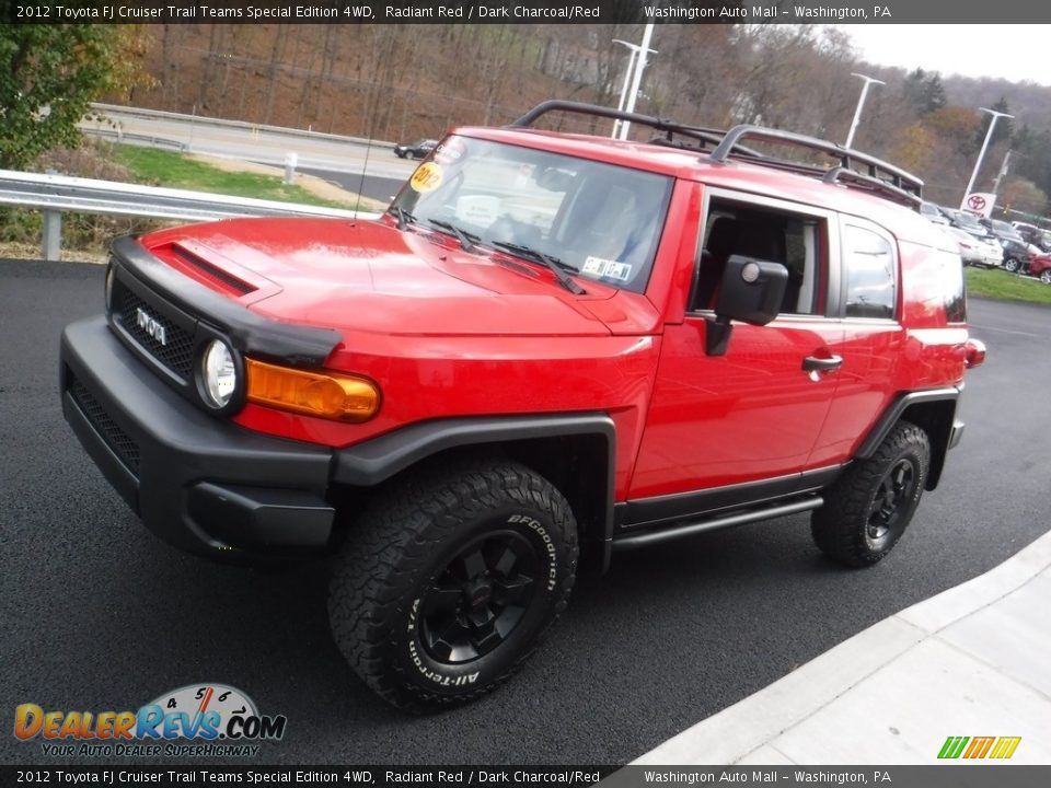 2012 Toyota FJ Cruiser Trail Teams Special Edition 4WD Radiant Red / Dark Charcoal/Red Photo #5