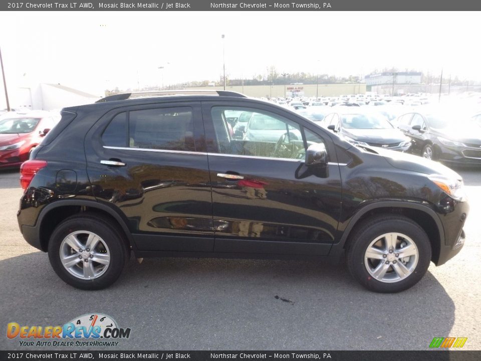 2017 Chevrolet Trax LT AWD Mosaic Black Metallic / Jet Black Photo #4
