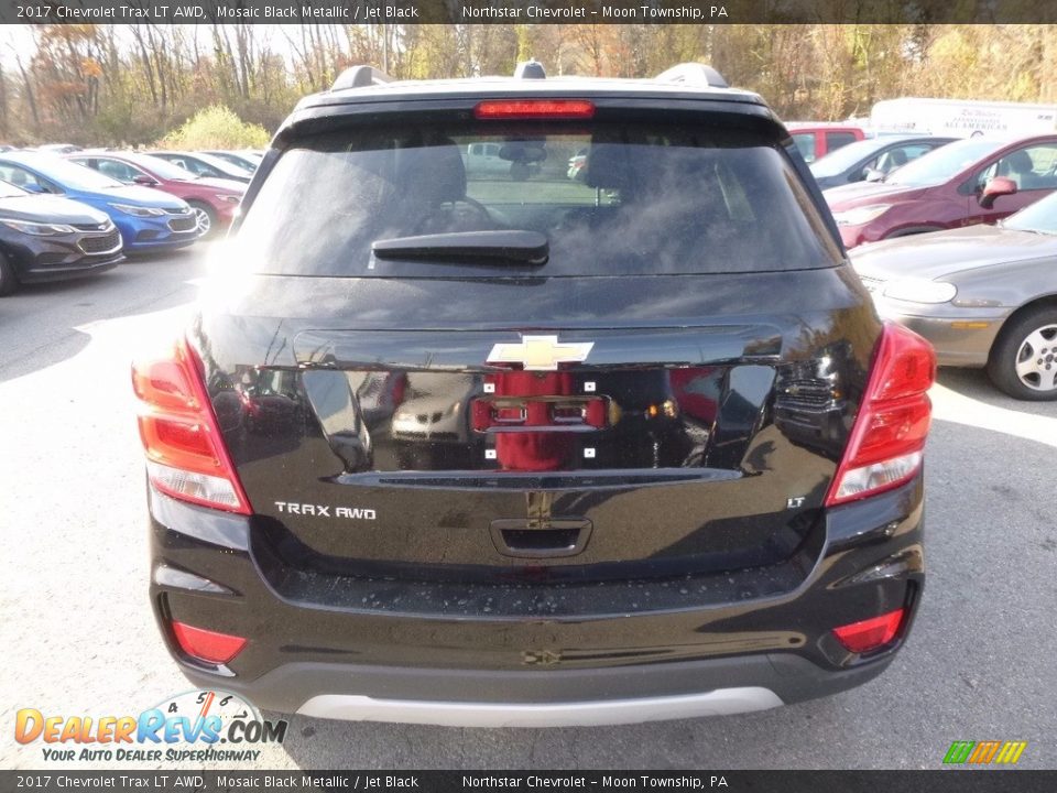 2017 Chevrolet Trax LT AWD Mosaic Black Metallic / Jet Black Photo #6