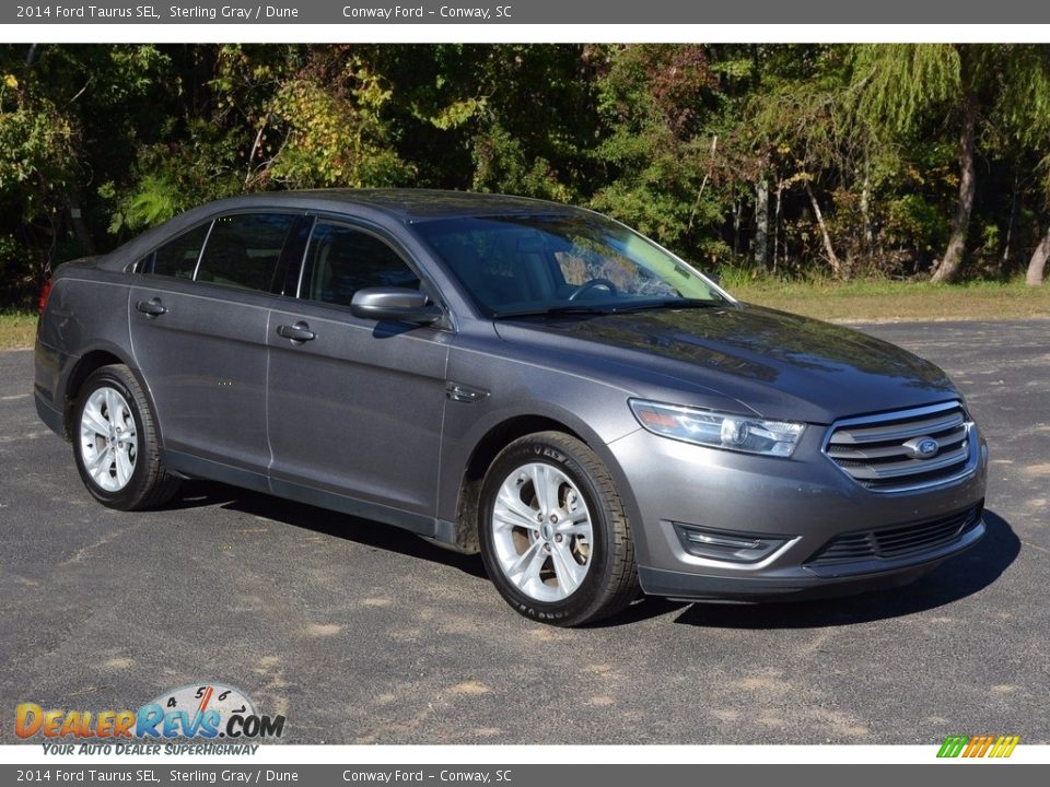 2014 Ford Taurus SEL Sterling Gray / Dune Photo #1