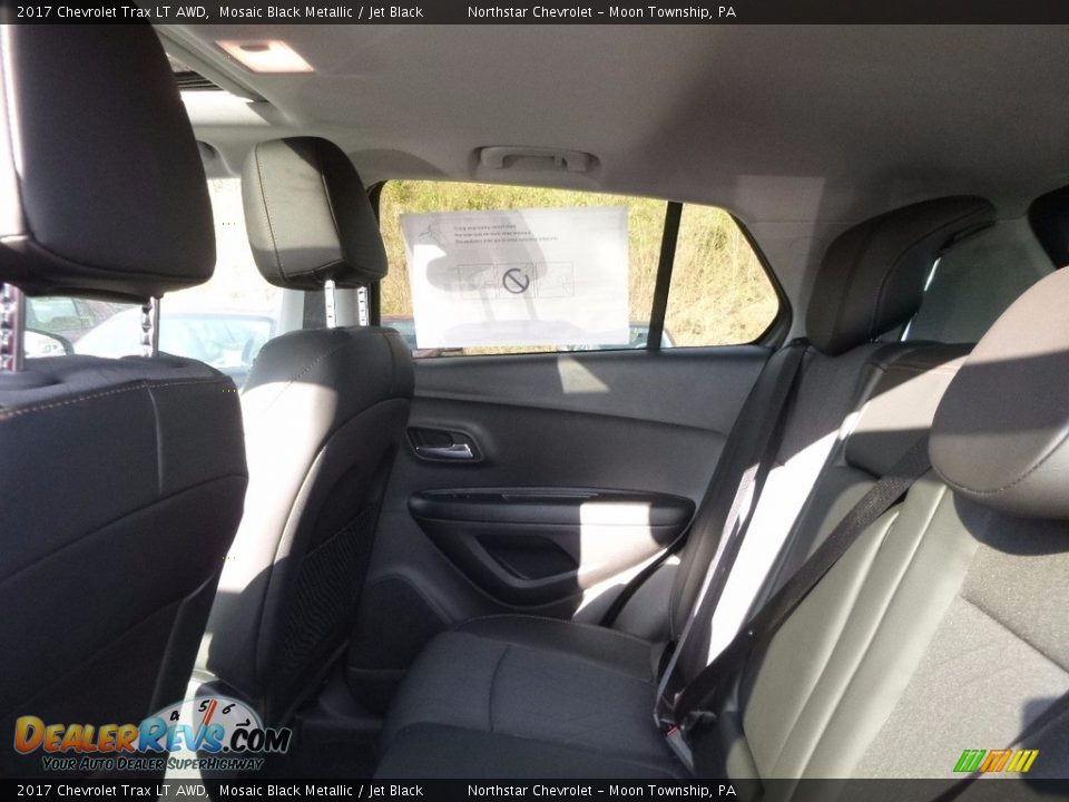 2017 Chevrolet Trax LT AWD Mosaic Black Metallic / Jet Black Photo #12