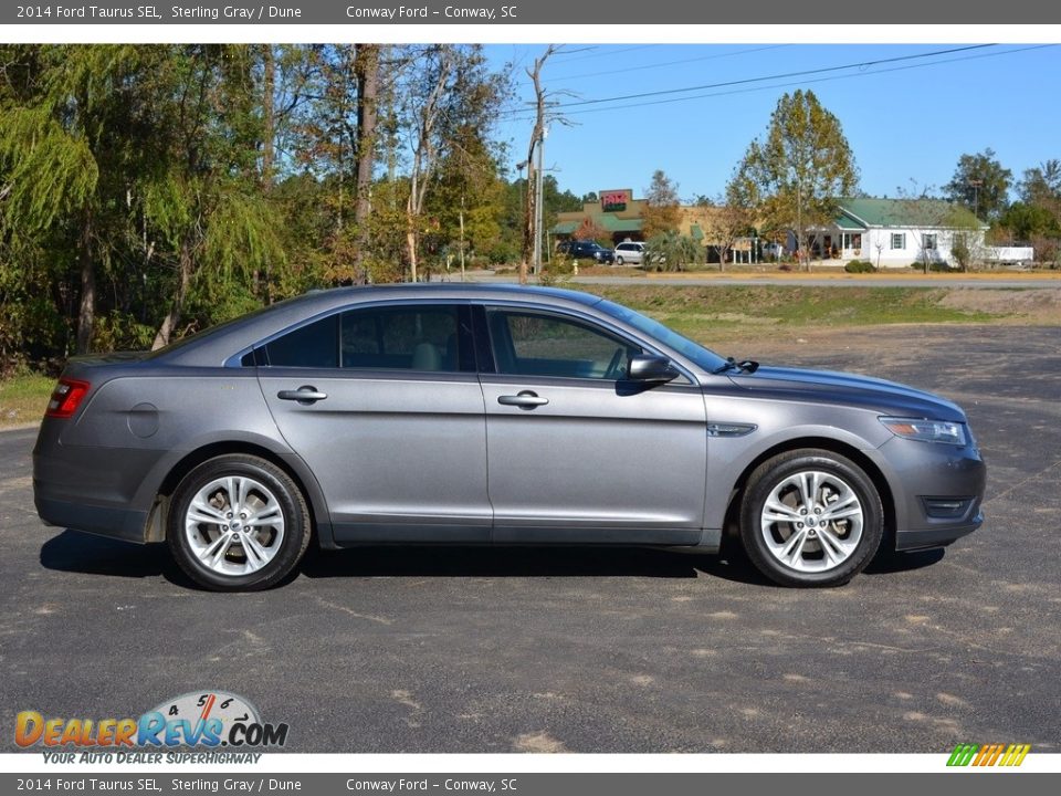 2014 Ford Taurus SEL Sterling Gray / Dune Photo #2
