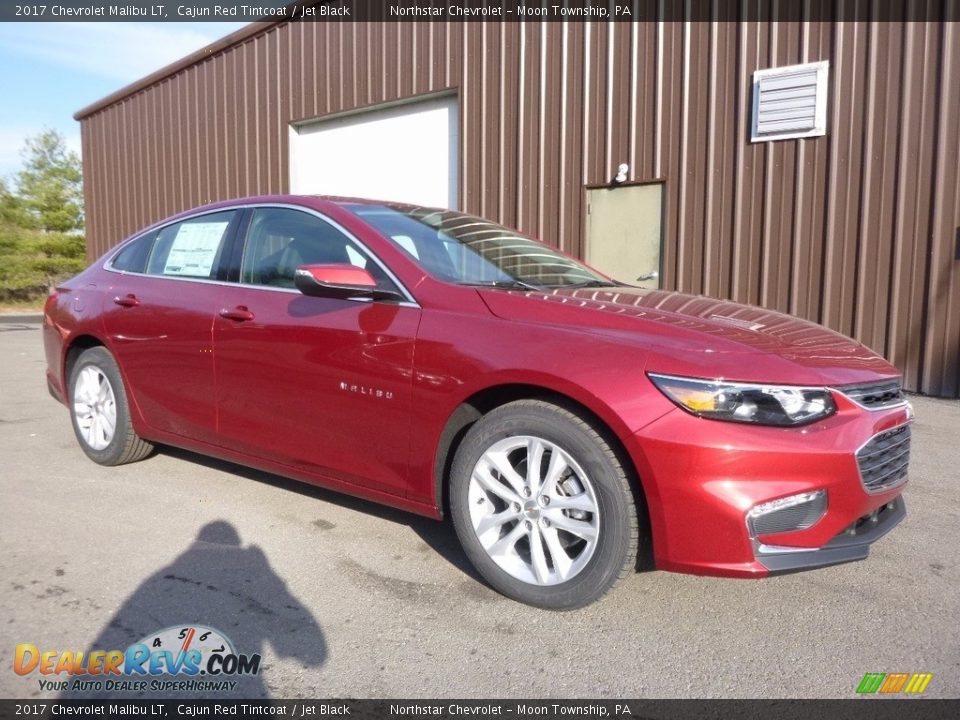 2017 Chevrolet Malibu LT Cajun Red Tintcoat / Jet Black Photo #3