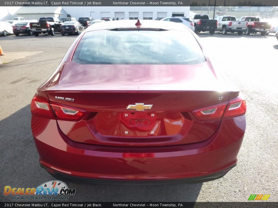 2017 Chevrolet Malibu LT Cajun Red Tintcoat / Jet Black Photo #6