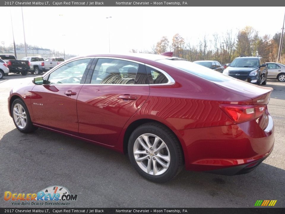 2017 Chevrolet Malibu LT Cajun Red Tintcoat / Jet Black Photo #7