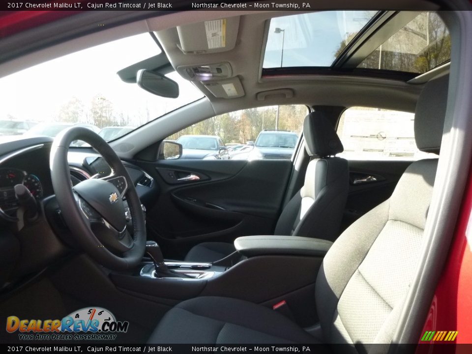 2017 Chevrolet Malibu LT Cajun Red Tintcoat / Jet Black Photo #10