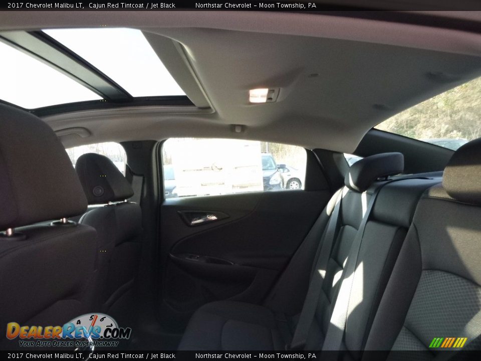 2017 Chevrolet Malibu LT Cajun Red Tintcoat / Jet Black Photo #11