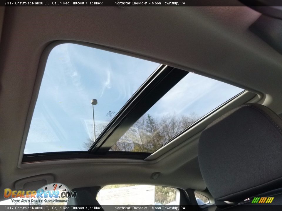2017 Chevrolet Malibu LT Cajun Red Tintcoat / Jet Black Photo #14