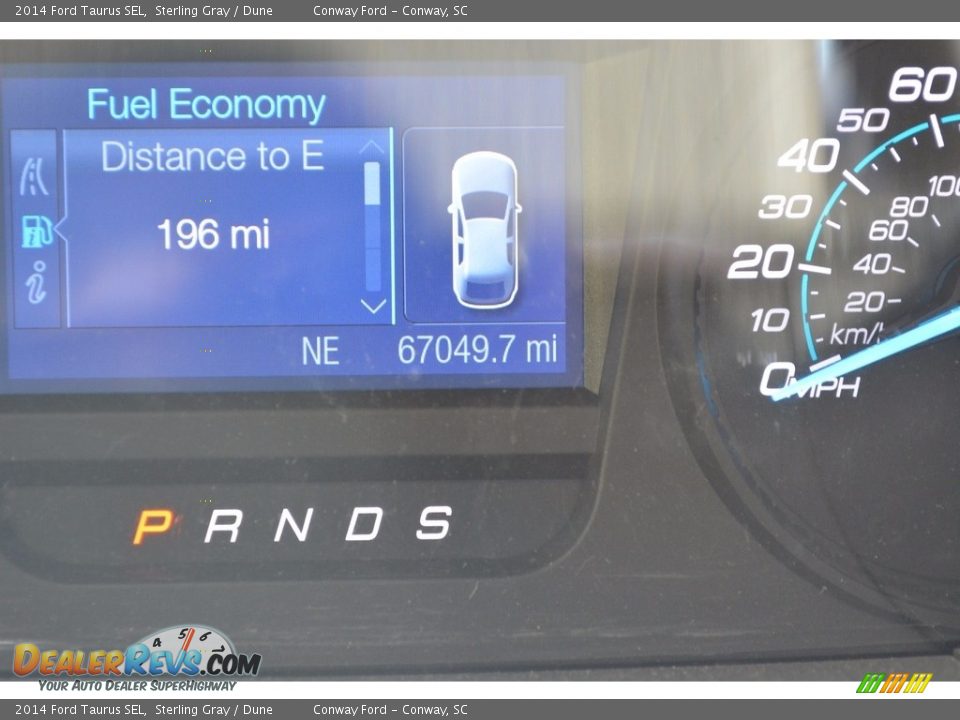 2014 Ford Taurus SEL Sterling Gray / Dune Photo #26
