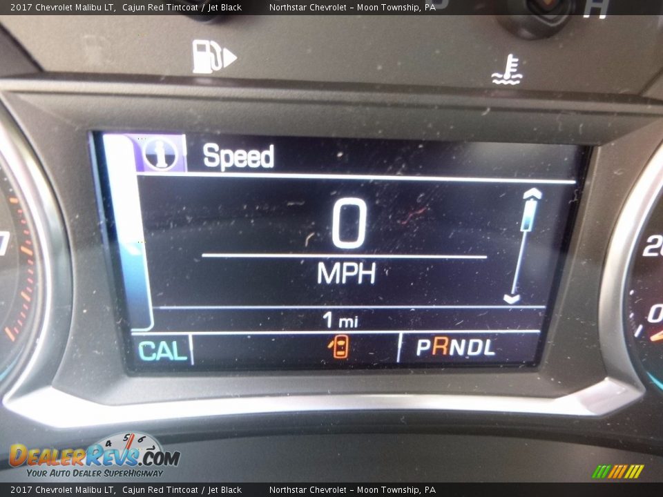 2017 Chevrolet Malibu LT Cajun Red Tintcoat / Jet Black Photo #20